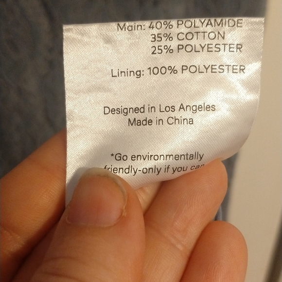 BHLDN Fame and Partner Dona Lace Maxi Dress in Blue Size 6 - Picture 7 of 8